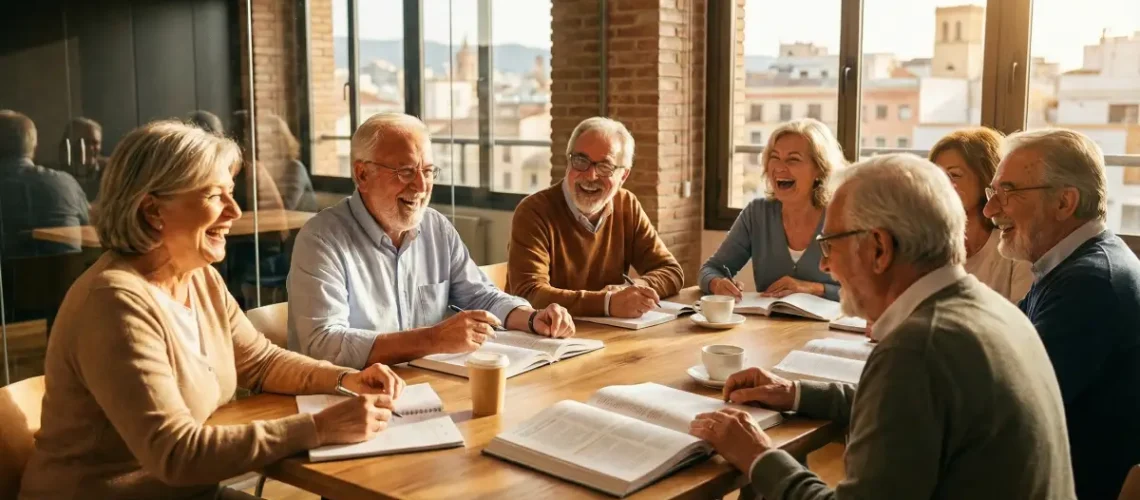 aprender idiomas en personas mayores con CLC Idiomas