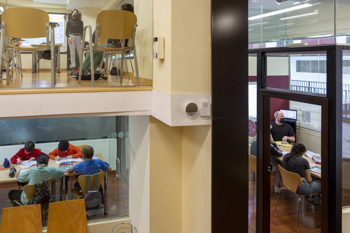 Instalaciones escuela idiomas en Córdoba capital